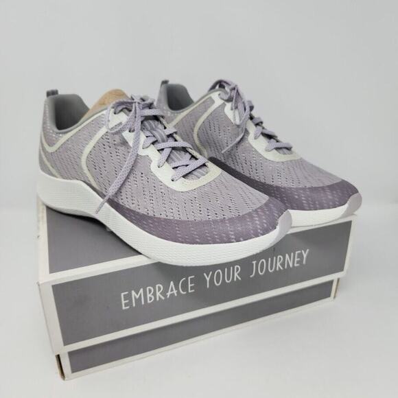 New Dansko Womens Sky Mesh Lace-Up Walking Sneakers Lilac Size EU 42 US 11.5-12 - Picture 2 of 5